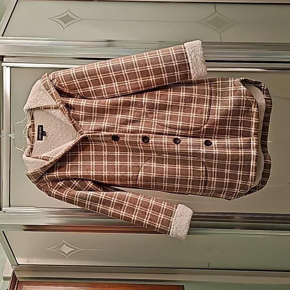 Centigrade Bonded Sherpa Lined Plaid Jacket. Brand new. Never worn. - Picture 13 of 13